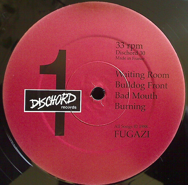 Fugazi : Fugazi (12",33 ⅓ RPM,EP,Repress)