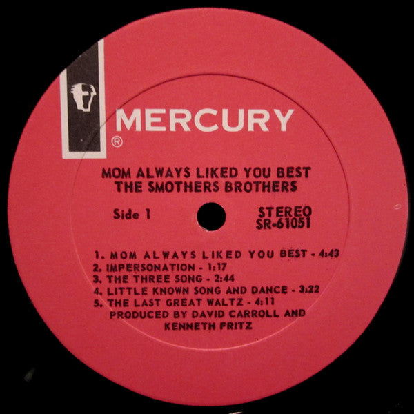 Smothers Brothers : Mom Always Liked You Best! (LP,Album,Stereo)