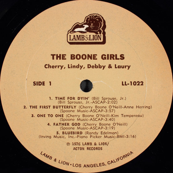 Boones, The : The Boone Girls (LP,Album)