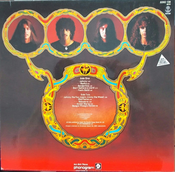 Thin Lizzy : Johnny The Fox (LP,Album)