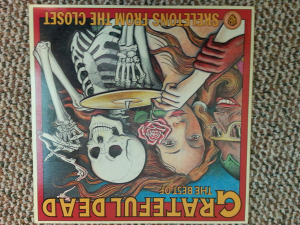Grateful Dead, The : The Best Of The Grateful Dead: Skeletons From The Closet (LP,Compilation,Repress)