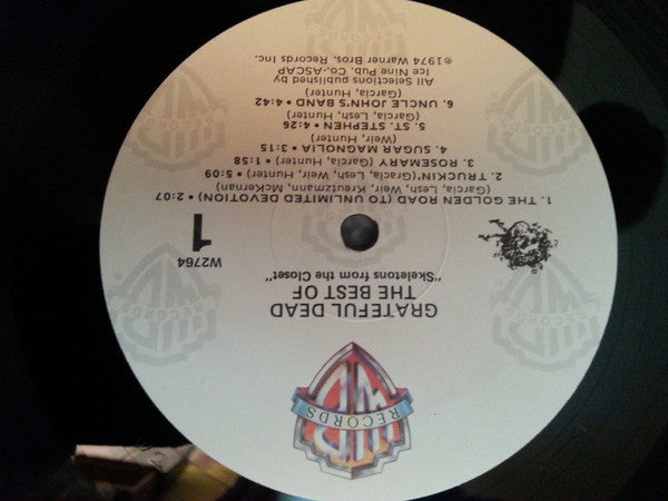 Grateful Dead, The : The Best Of The Grateful Dead: Skeletons From The Closet (LP,Compilation,Repress)