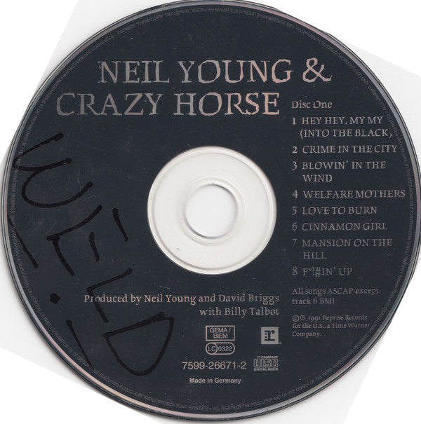 Neil Young & Crazy Horse : Weld (Album,Reissue)