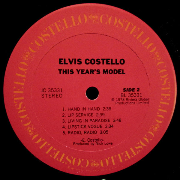 Elvis Costello : This Year's Model (LP,Album)