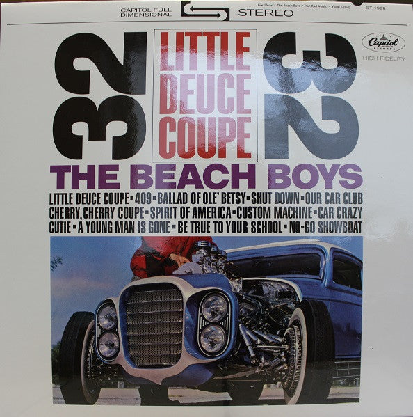 Beach Boys, The : Little Deuce Coupe (LP,Album,Reissue,Stereo)