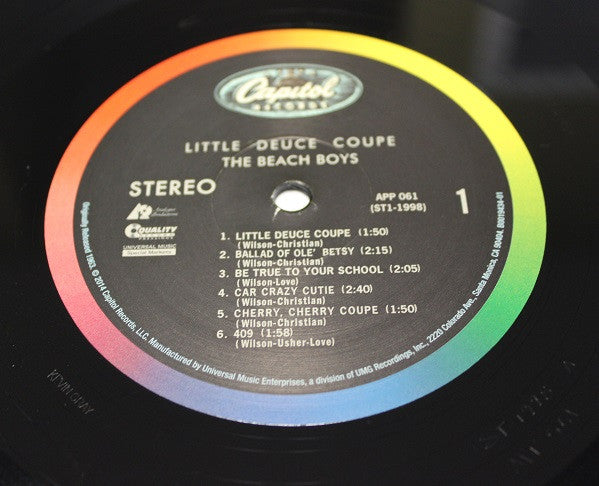 Beach Boys, The : Little Deuce Coupe (LP,Album,Reissue,Stereo)