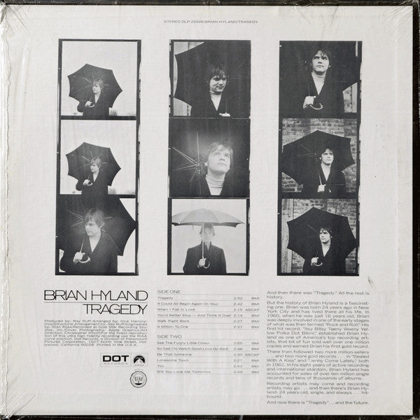 Brian Hyland : Tragedy - A Million To One (LP,Album)