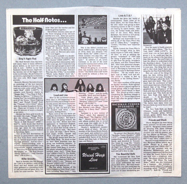 Bachman-Turner Overdrive : Bachman-Turner Overdrive II (LP,Album)