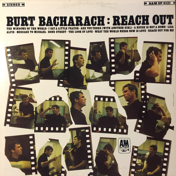 Burt Bacharach : Reach Out (LP,Album)