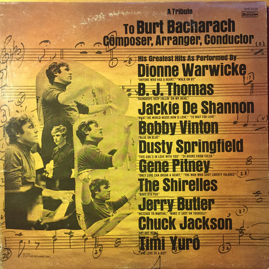 Various : A Tribute To Burt Bacharach: Composer, Arranger, Conductor (LP,Compilation)