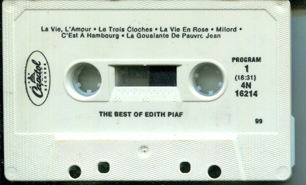 Edith Piaf : The Best Of Edith Piaf (Compilation)