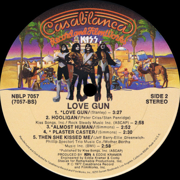 Kiss : Love Gun (LP,Album,Stereo)