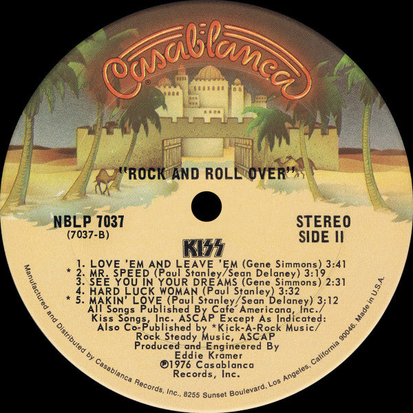 Kiss : Rock And Roll Over (LP,Album)