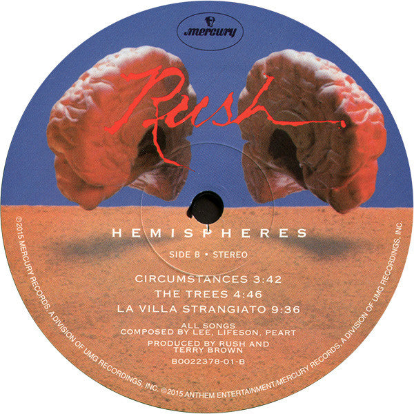 Rush : Hemispheres (LP,Album,Reissue,Remastered)