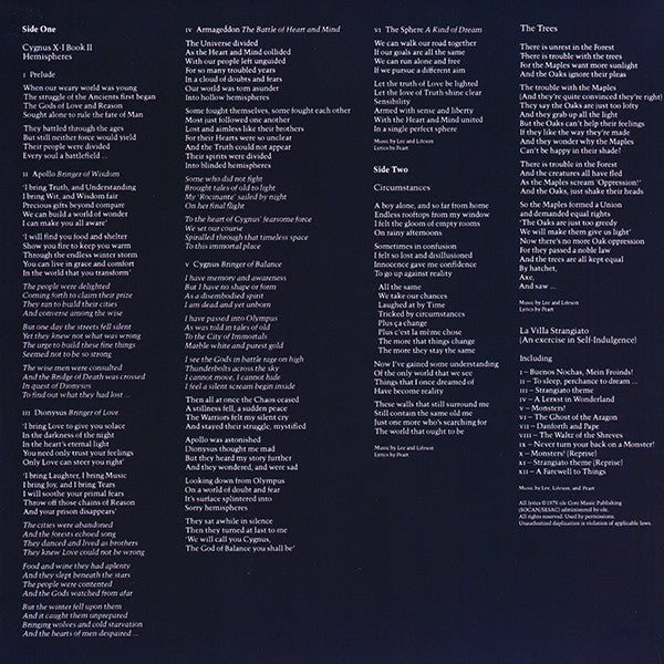 Rush : Hemispheres (LP,Album,Reissue,Remastered)