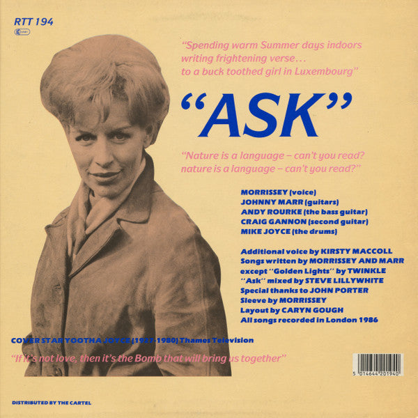 Smiths, The : Ask (12",45 RPM,Single)