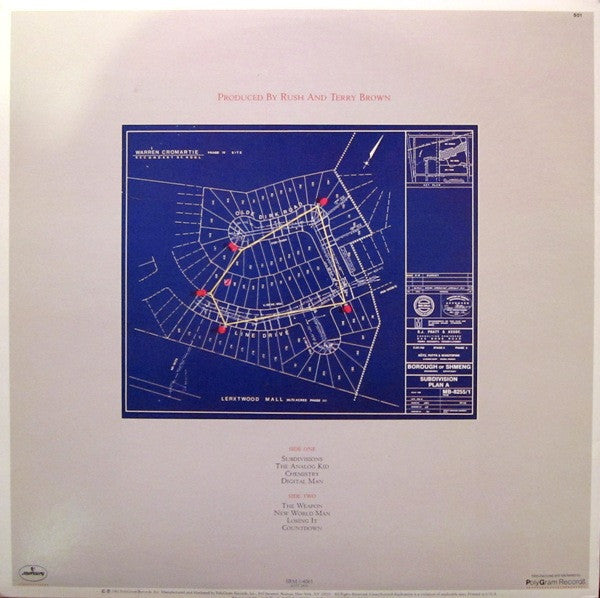 Rush : Signals (LP,Album)