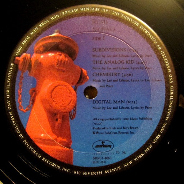 Rush : Signals (LP,Album)