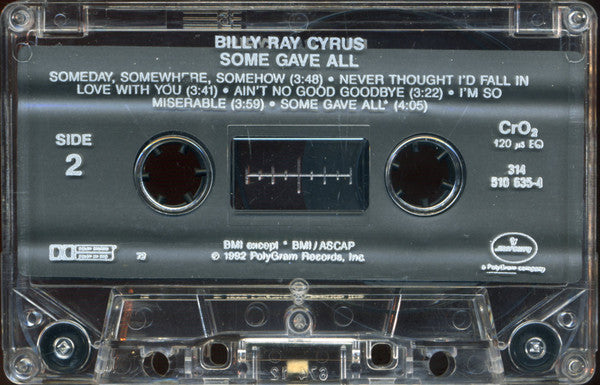 Billy Ray Cyrus : Some Gave All (Album)
