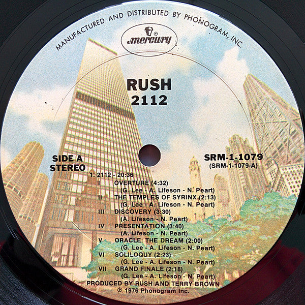 Rush : 2112 (LP,Album)