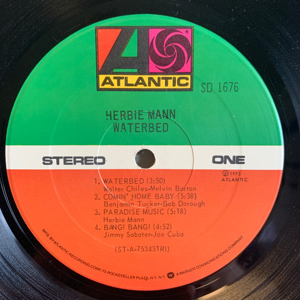 Herbie Mann : Waterbed (LP,Album,Stereo)