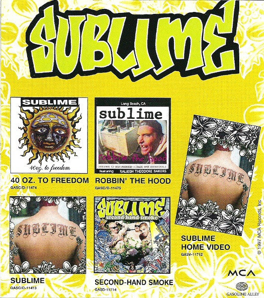 Sublime (2) : Robbin' The Hood (Album,Reissue)