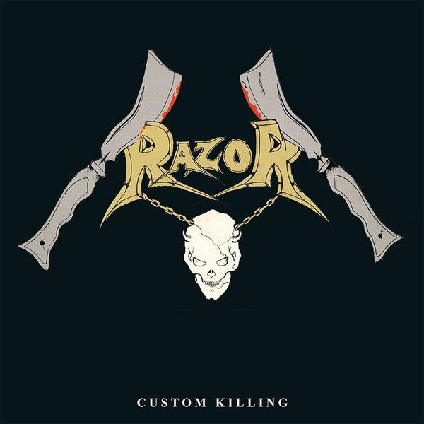 Razor (2) : Custom Killing (LP,Album,Reissue)