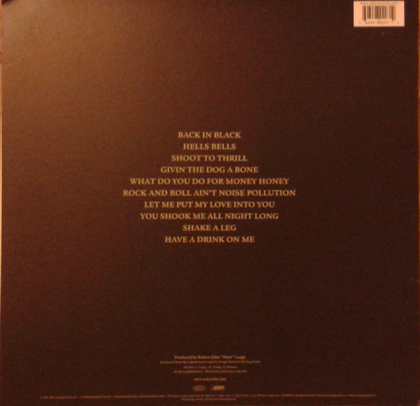 AC/DC : Back In Black (LP,Album,Reissue,Remastered)