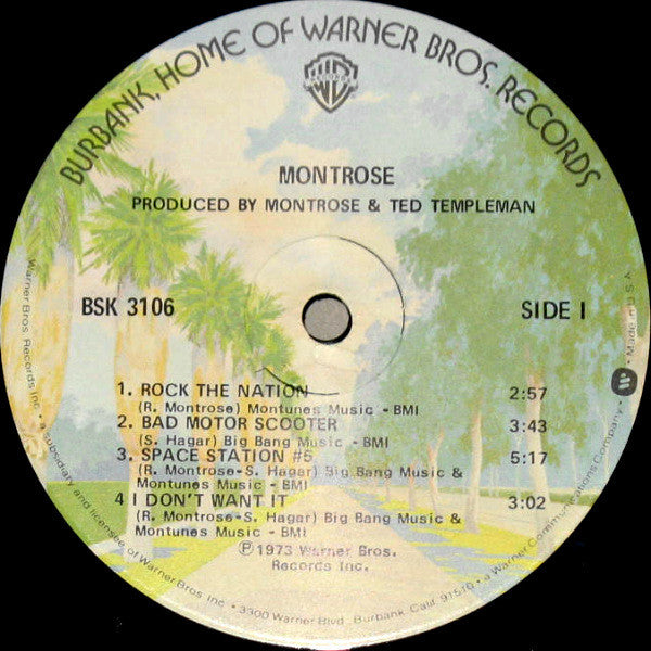 Montrose (2) : Montrose (LP,Album,Reissue)