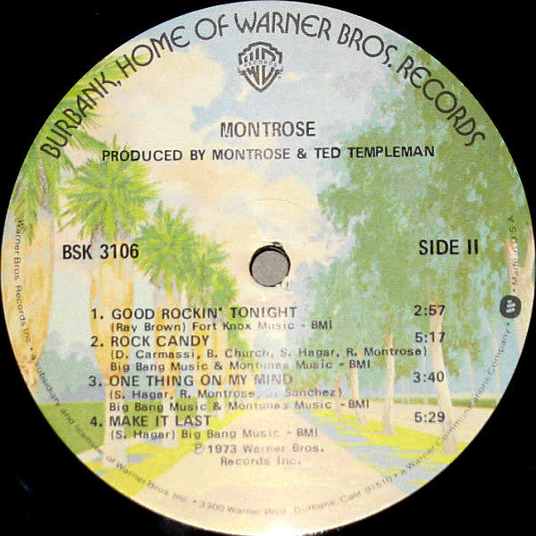 Montrose (2) : Montrose (LP,Album,Reissue)