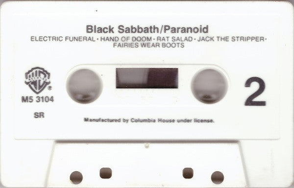 Black Sabbath : Paranoid (Album,Club Edition,Reissue)