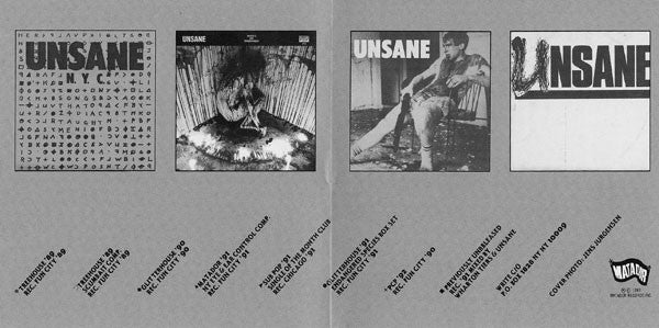 Unsane : Singles 89-92 (Compilation)