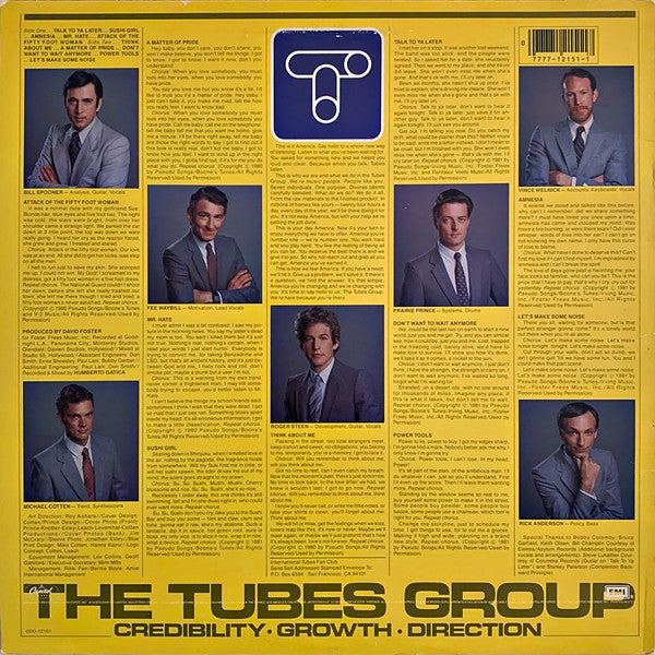 Tubes, The : The Completion Backward Principle (LP,Album)