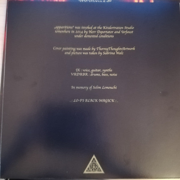 Urfaust : Apparitions (LP,Mini-Album,Limited Edition)