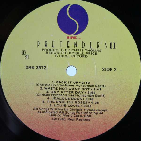 Pretenders, The : Pretenders II (LP,Album)