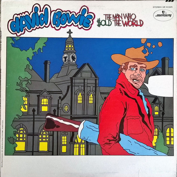 David Bowie : The Man Who Sold The World (LP,Album,Stereo)