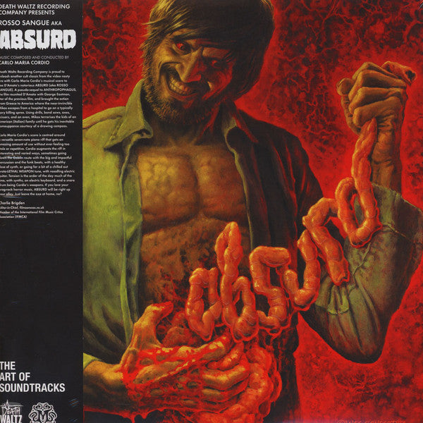 Carlo Maria Cordio : Absurd (Rosso Sangue) (LP,Limited Edition,Remastered)
