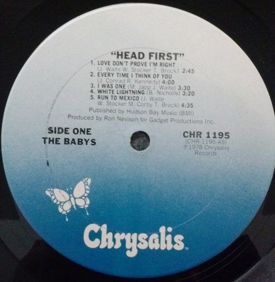 Babys, The : Head First (LP,Album)