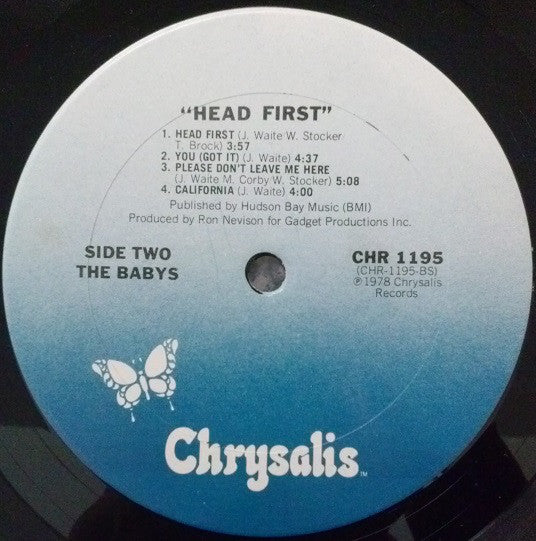 Babys, The : Head First (LP,Album)