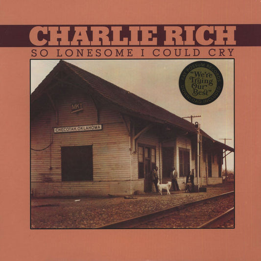 Charlie Rich : So Lonesome I Could Cry (LP,Reissue)