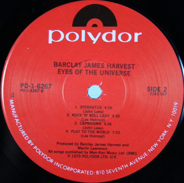 Barclay James Harvest : Eyes Of The Universe (LP,Album,Stereo)