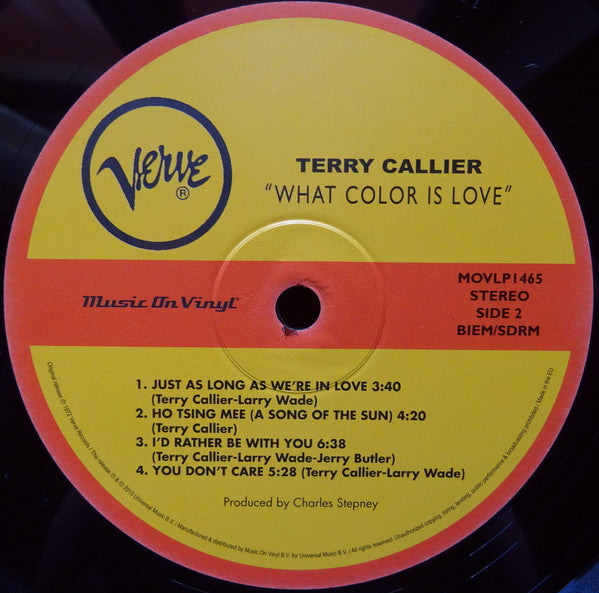 Terry Callier : What Color Is Love (LP,Album,Reissue,Remastered,Stereo)