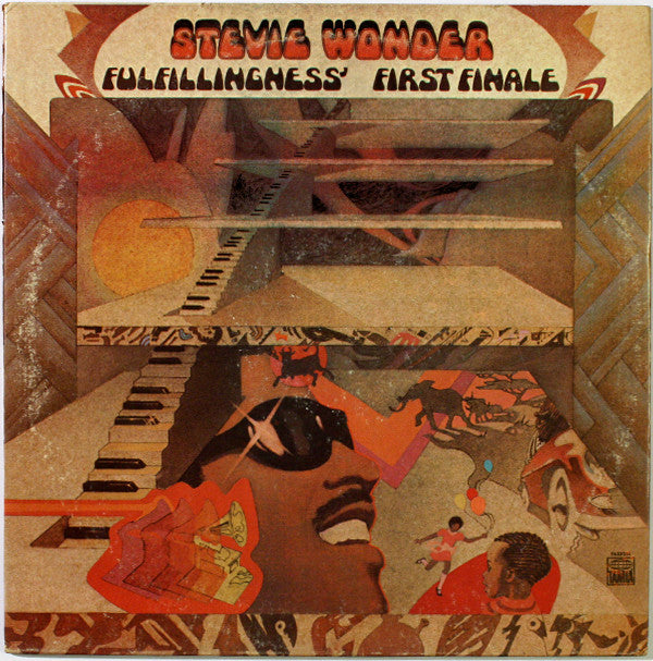 Stevie Wonder : Fulfillingness' First Finale (LP,Album,Stereo)