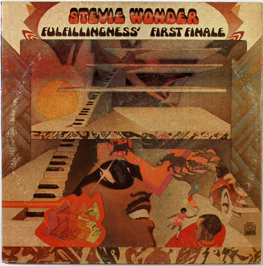 Stevie Wonder : Fulfillingness' First Finale (LP,Album,Stereo)