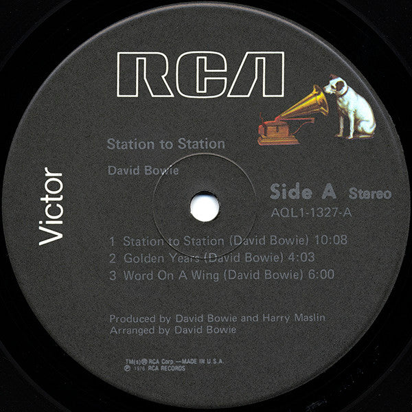 David Bowie : Station To Station (LP,Album,Reissue,Stereo)