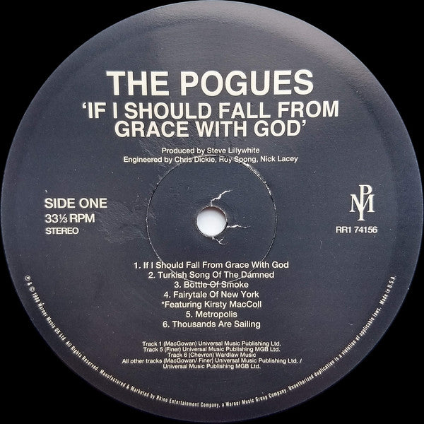Pogues, The : If I Should Fall From Grace With God (LP,Album,Reissue)
