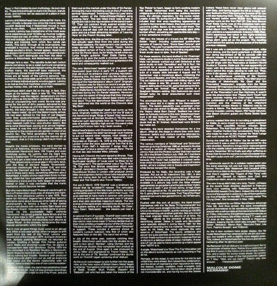 Motörhead : No Remorse (LP,Compilation,Reissue)