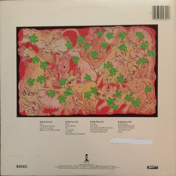 Frankie Goes To Hollywood : Welcome To The Pleasuredome (LP,Album)