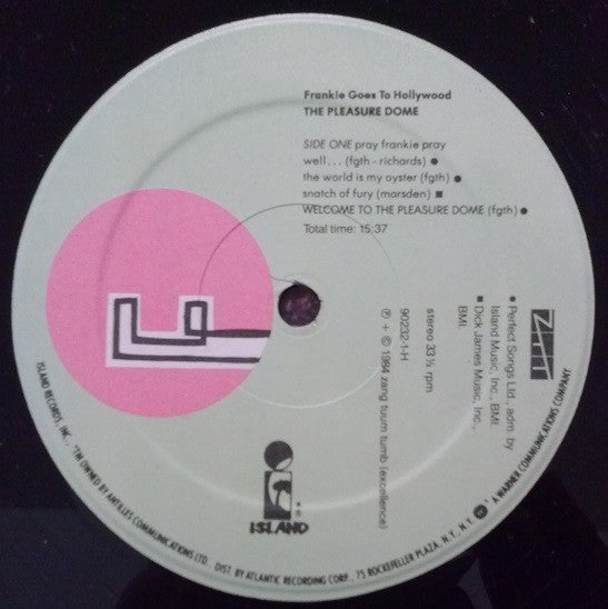 Frankie Goes To Hollywood : Welcome To The Pleasuredome (LP,Album)