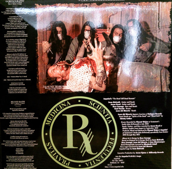 Impaled : The Dead Still Dead Remain (12",Album,Limited Edition)